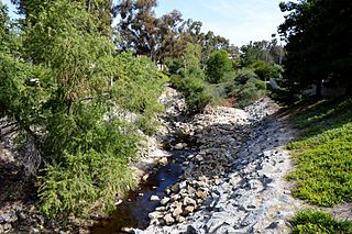 Oso Creek Tributary of Arroyo Trabuco in Orange County, California