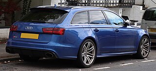 2015 Audi RS6 Avant TFSi Quattro Automatic 4.0 Rear