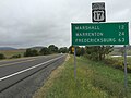 File:2016-09-28 15 18 39 View south along U.S. Route 17 (Winchester Road) between U.S. Route 50 (John Mosby Highway) and Gap Run Road (Virginia State Secondary Route 701) in Paris, Fauquier County, Virginia.jpg