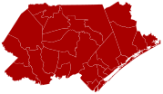 2022 North Carolina's 16th State House of Representatives district election results map by precinct.svg