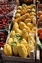 Citron in fruit market of Italy