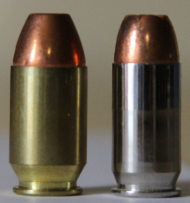 How does the 50 GI cartridge compare to the 45 ACP? - Quora