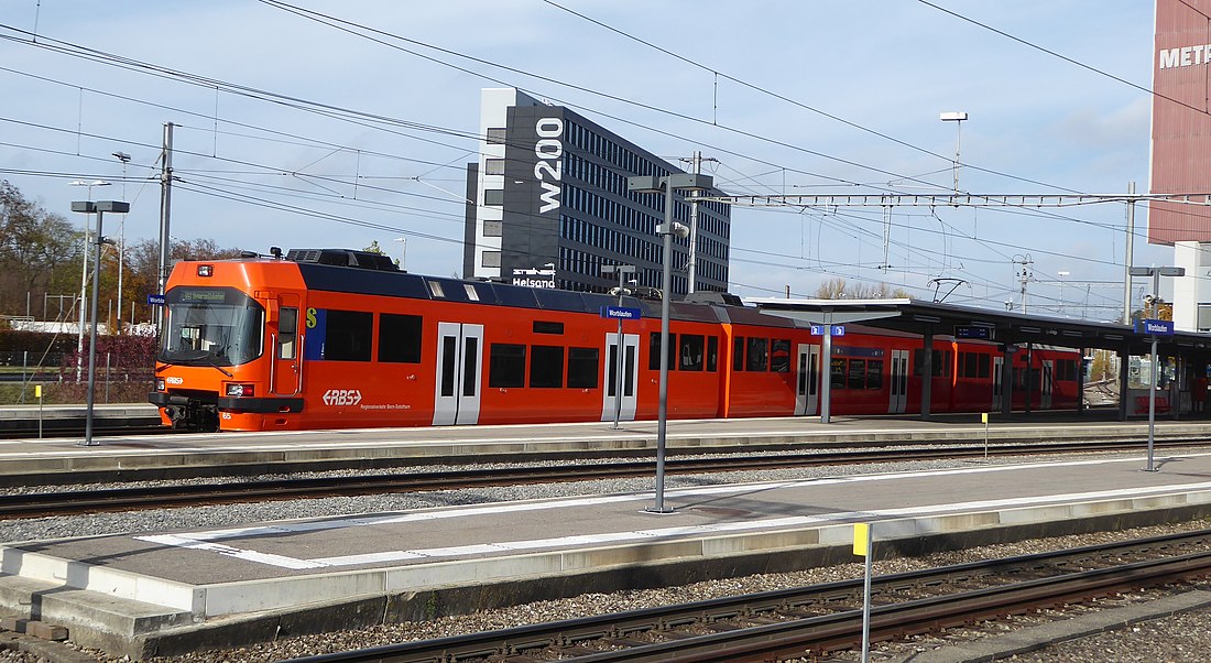 Worblaufen railway station