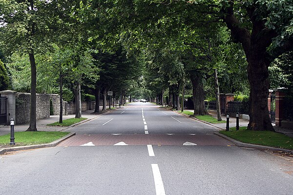 The school is located on Dublin's Ailesbury Road