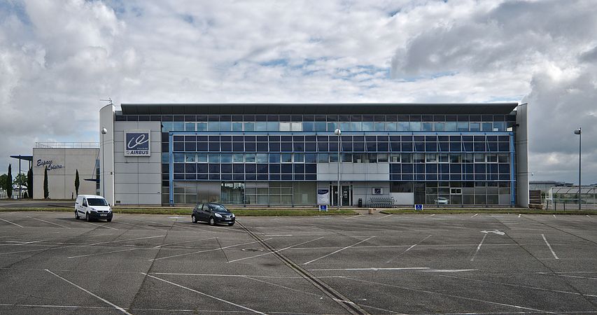 English: Airbus CE building in Blagnac