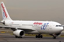 Airbus A330-200 Air Europa в аэропорту Барахас.