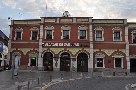 Español: Estación de Alcázar de San Juan.