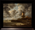 Amsterdam - Rijksmuseum 1885 - The Gallery of Honour (1st Floor) - The Windmill at Wijk bij Duurstede c. 1670 by Jacob van Ruisdael.png
