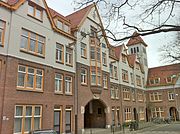 Deel van de Zaanhof, gebouwd door woningbouwvereniging Het Westen.