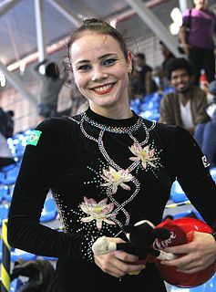 Angélica Kvieczynski Brazilian rhythmic gymnast