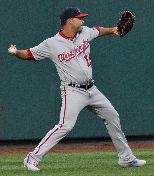 Sánchez with the Washington Nationals in 2019