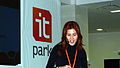 Anna Chapman 2011 at the iCamp conference in Kazan (Tatarstan, Russia) 002.jpg