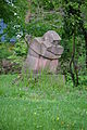 Deutsch: Statue "Meditation" von Anne Sewcz aus dem Jahr 2000 im Kleinen Spreewalspark in Schöneiche bei Berlin.