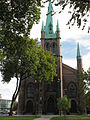 Assumption Church northwest facade