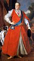 أغسطس الثالث يرتدي قفطان في زوبان من تصميم لويس دي سيلفستر