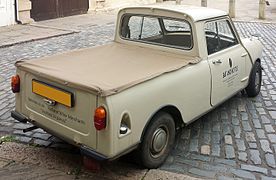 Mini Pickup 1969–1983 - rear