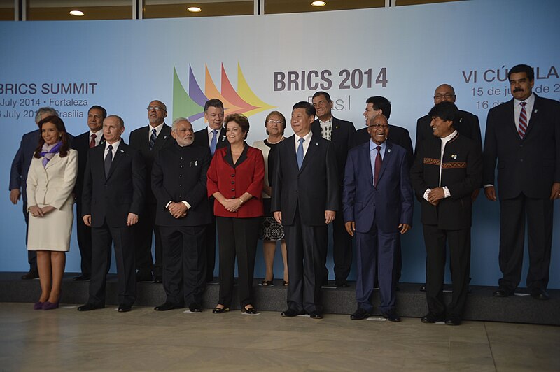 File:BRICS members and guest at the 6th BRICS summit 2014.jpg