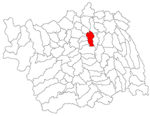 situo de Bacău en la distrikto Bacău