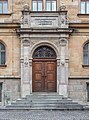 * Nomination Door at the Higher Regional Court in Bamberg --Ermell 09:48, 7 February 2023 (UTC) * Promotion  Support Good quality. --Radomianin 11:22, 7 February 2023 (UTC)