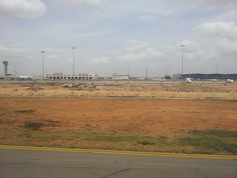 File:Bangalore Airport runway and surrounding area 09June2012 120103.jpg
