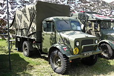 Bedford OXD truck, on which the OXA was based Bedford OXD.JPG