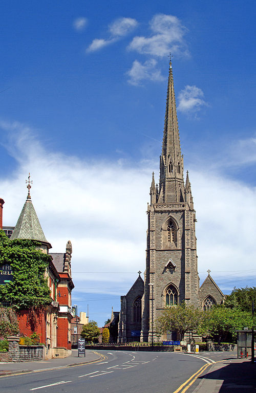 Bell Hill and the spire of Church of Holy Trinity