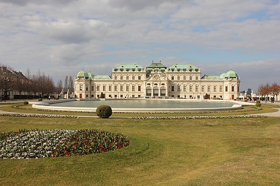 Belvedere Palace in Vienna