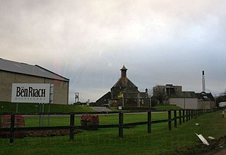 <span class="mw-page-title-main">BenRiach distillery</span> Scotch whisky distillery in Scotland