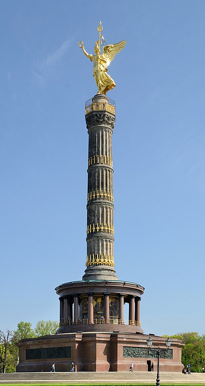 So kommt man zu Siegessäule Berlin mit den Öffentlichen - Mehr zum Ort Hier