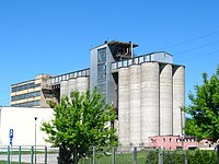 grain silos