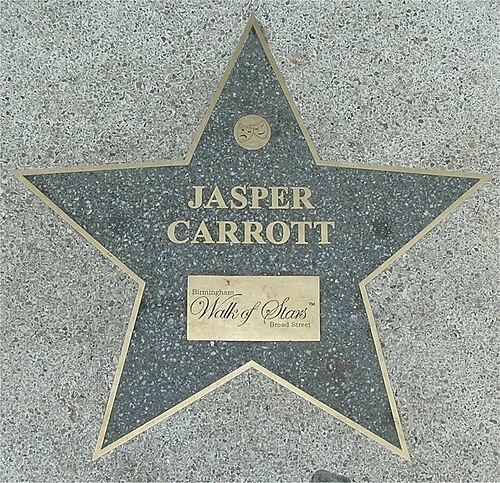 Image: Birmingham Walk of Stars Jasper Carrott