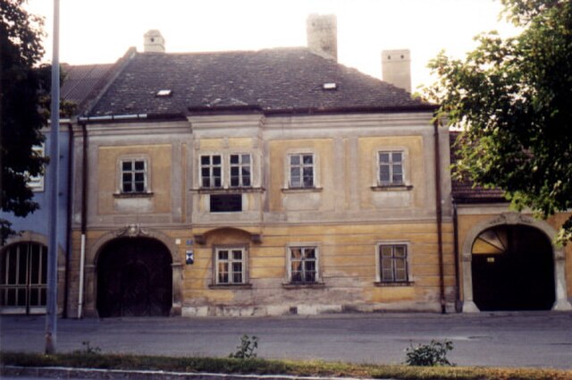 Joachim's birth house in Kittsee