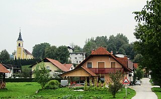 Bizovik Place in Lower Carniola, Slovenia