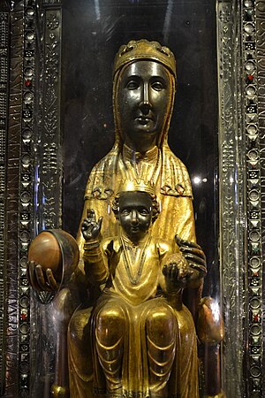 Képtalálat a következőre: „monserrati fekete madonna”