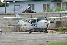 Un Cessna U206G Stationair-6 PZ-TLV de Blue Wing Airlines à SMZO