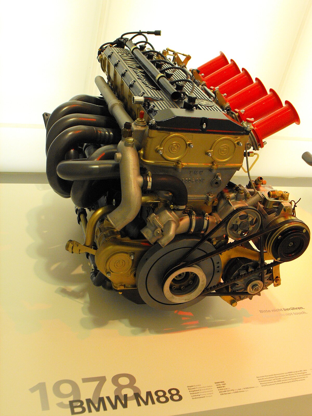 BMW P48 Turbo engine.
