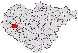 Location in Sălaj County