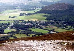 Braemar seen from Morrone