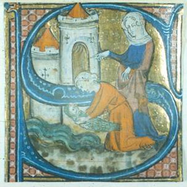 folio 6r of a Breviary of Chertsey Abbey