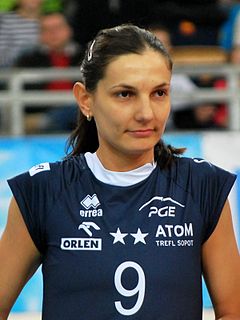 Brižitka Molnar Serbian volleyball player