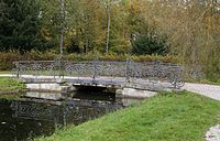 Brücke am Schloss Lustheim