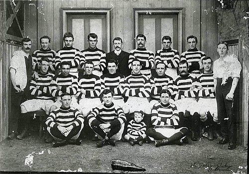 Brunswick FC side, 1909 premiers