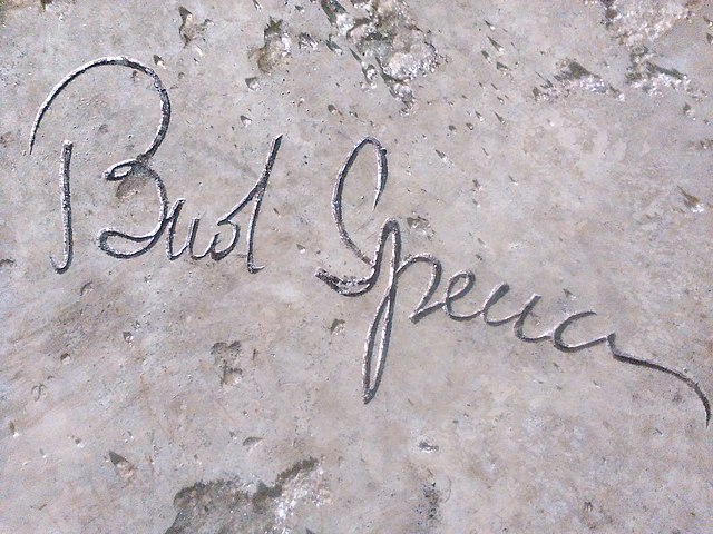 signature de Bud Spencer