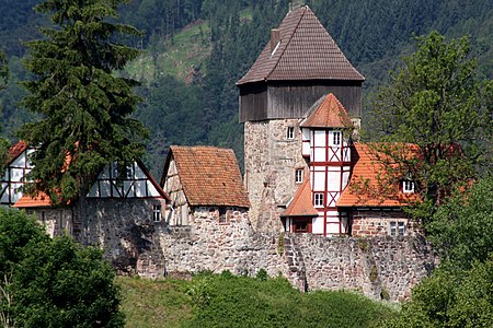 Burg Fuerstenstein Ostseite