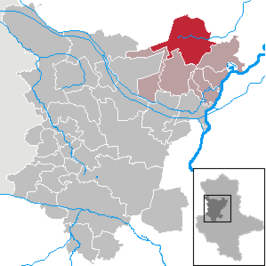 Kaart van Burgstall