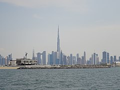Burj Khalifa from a ferry, Dubai.jpg