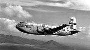 C-124A over Hawaii about 1957