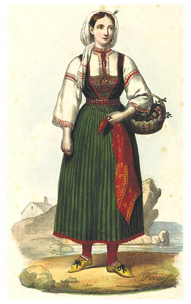 File:CARRARA(1846) Dalmazia (1) Bäuerin von der Insel Zara.jpg