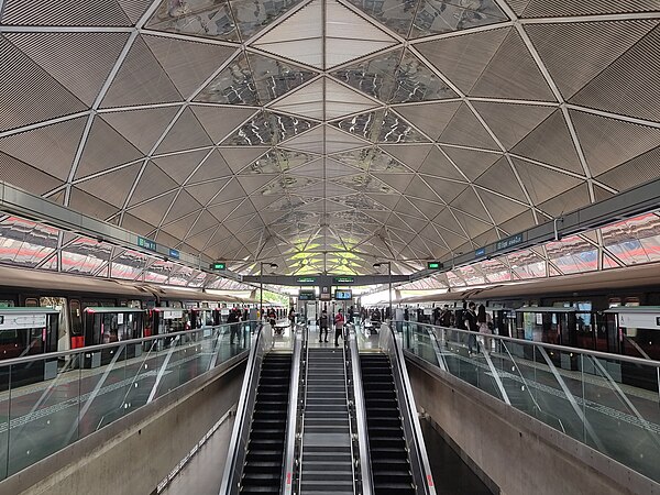 Image: CG1 Expo EWL MRT Platforms