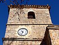 Torre y reloj de la iglesia.